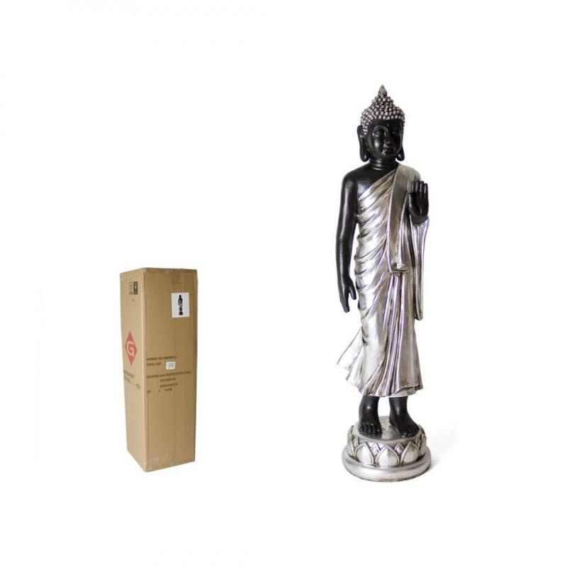 Buda Argentum Prateado 80cm