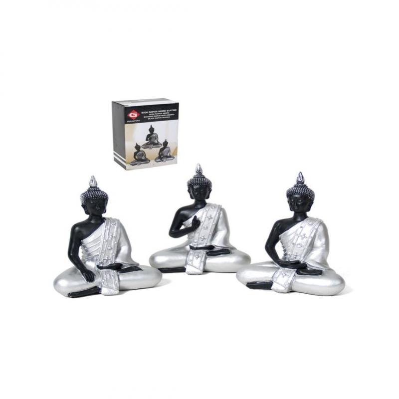 Buda Raipur Negro Sortido 20cm - 3 und