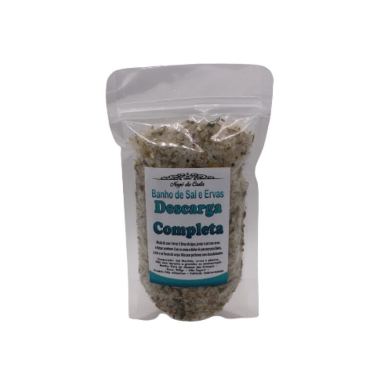 Banho Sal e Ervas Descarga Completa 300gr