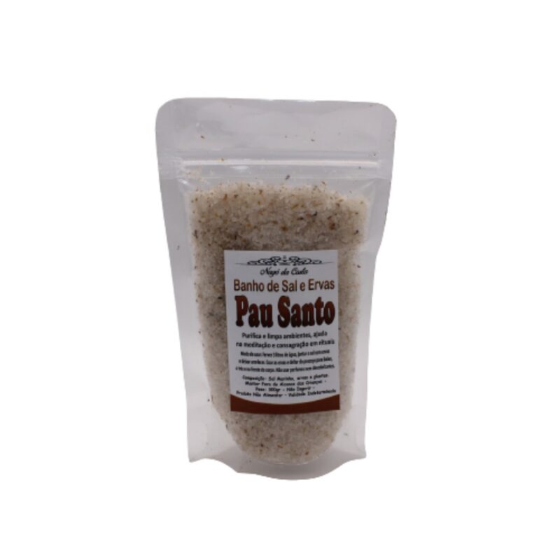 Banho Sal e Ervas Pau Santo 300gr