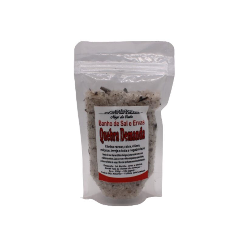 Banho Sal e Ervas Quebra Demanda 300gr