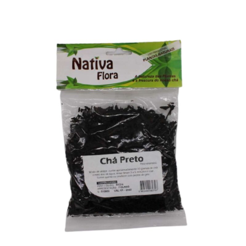 Cha Preto, folhas 50gr