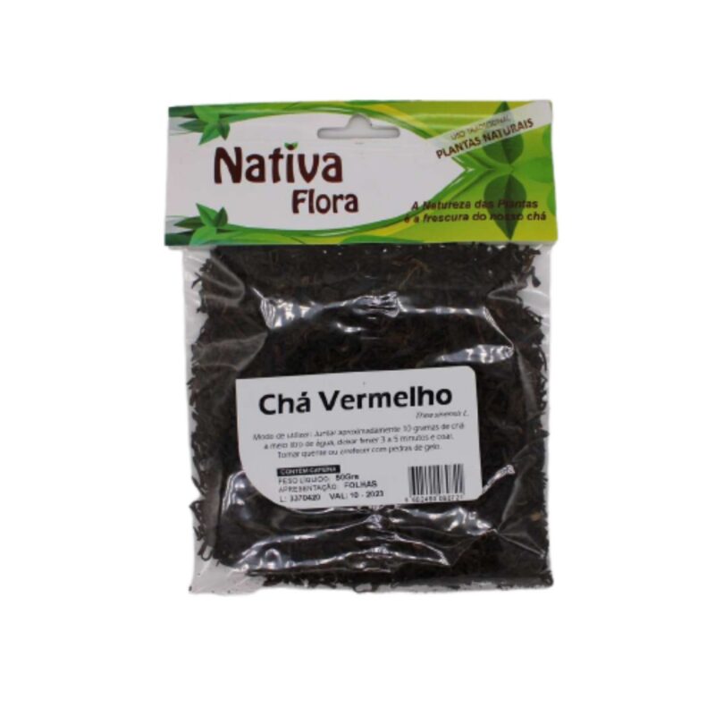 Cha Vermelho, folhas 50gr