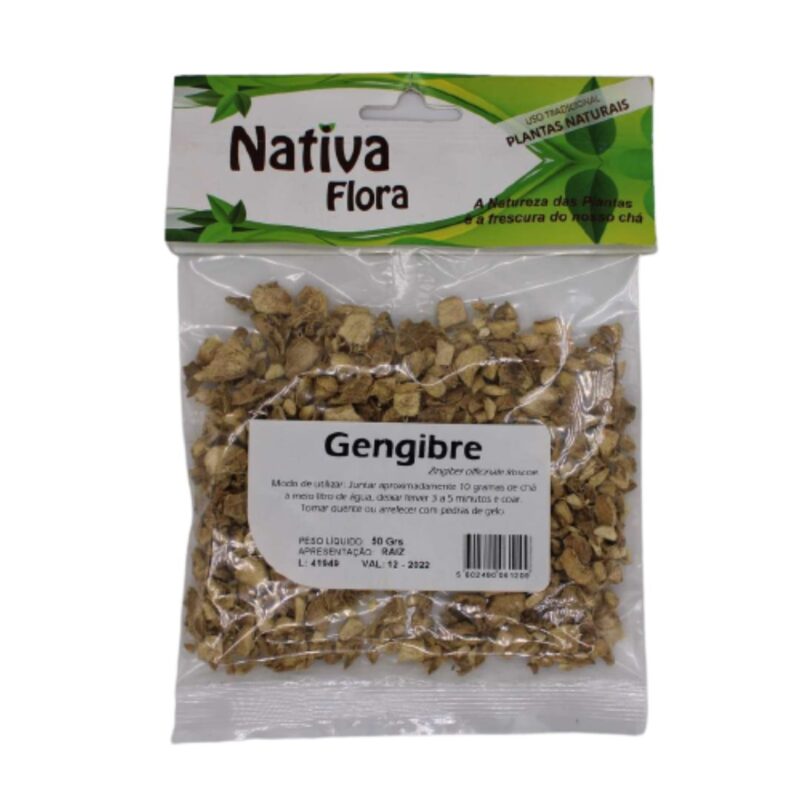 Gengibre, raiz 50gr