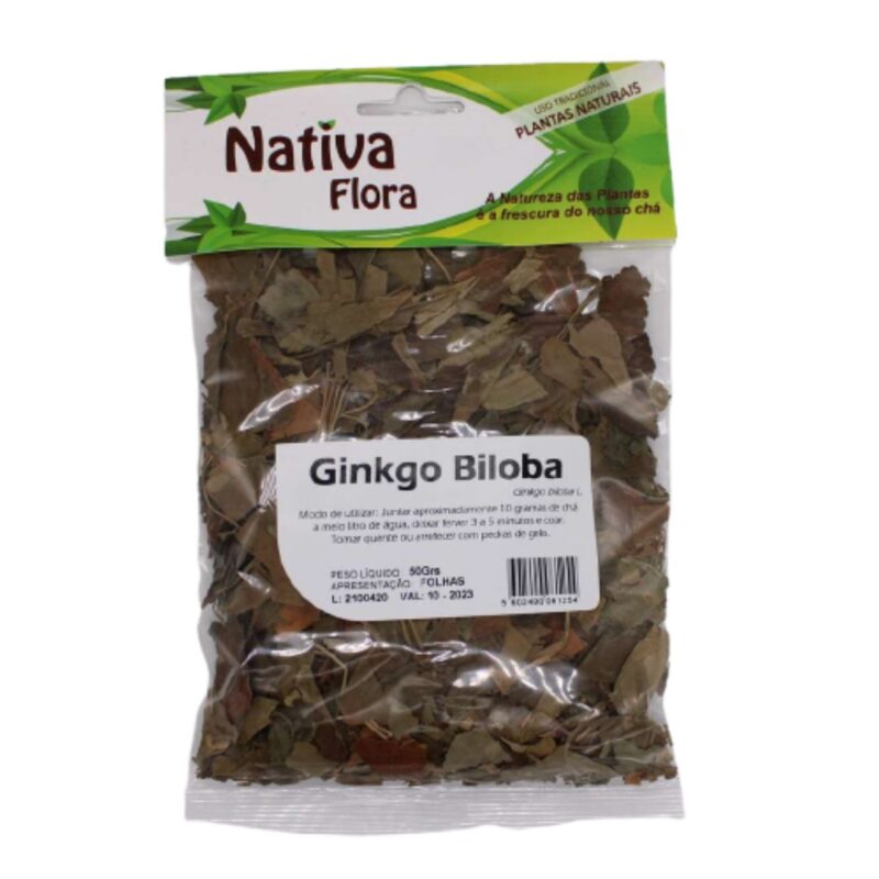 Ginko Biloba, folhas 50gr