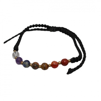 Pulseira Chakras em cordao