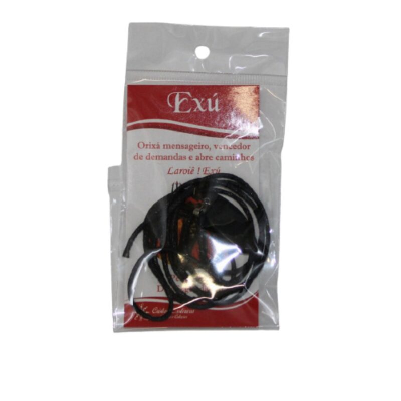 Pingente Exu c/ cordao