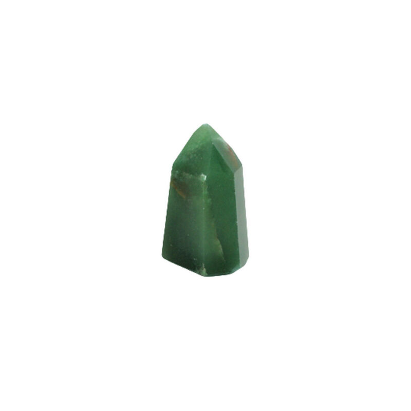 Ponta Quartzo Verde polido +- 4cm - 70-90gr
