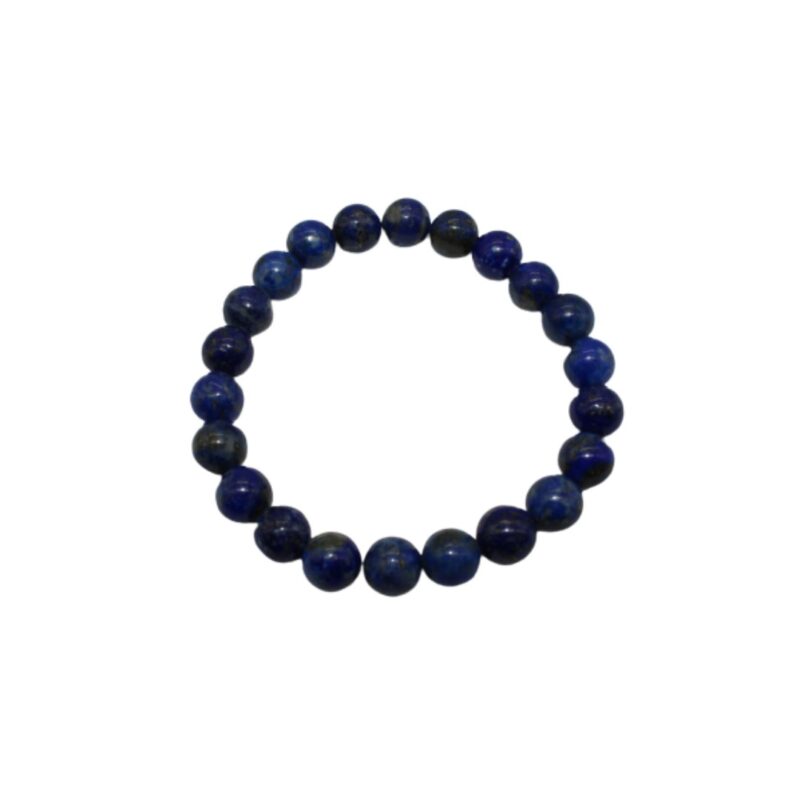 Pulseira Lapis Lazuli bola 8mm