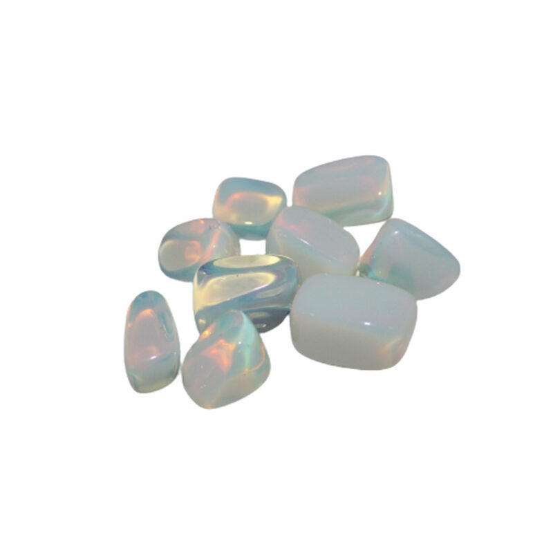Pedra da Lua sintetica rolada 1,5x2cm (cx 12)