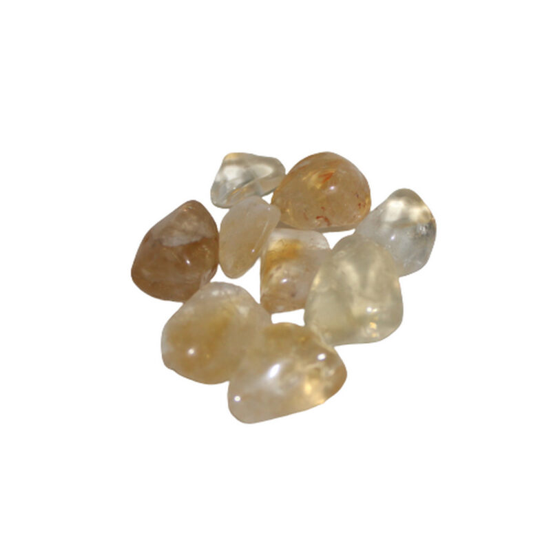 Citrino rolada 1,5x2cm KG