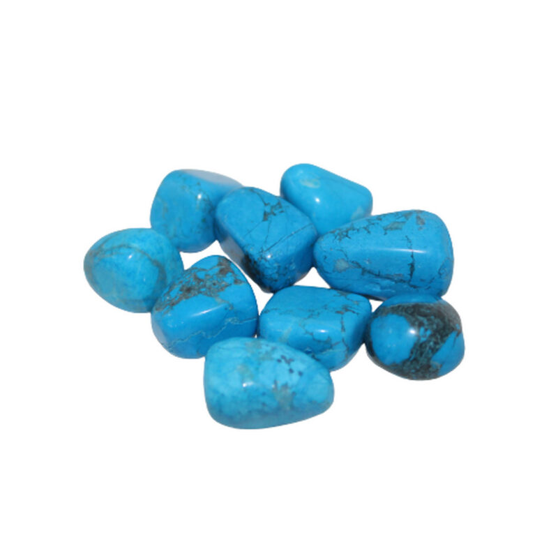 Howlita Turquesa rolada 1,5x2cm KG