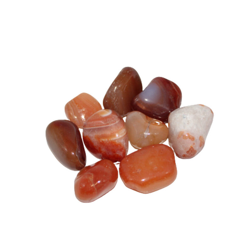 Agata Vermelha rolada 2,5x3cm (cx 6)