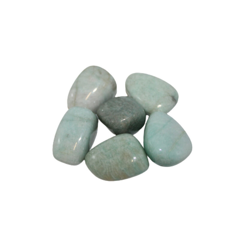 Amazonita rolada 3,5x4cm KG