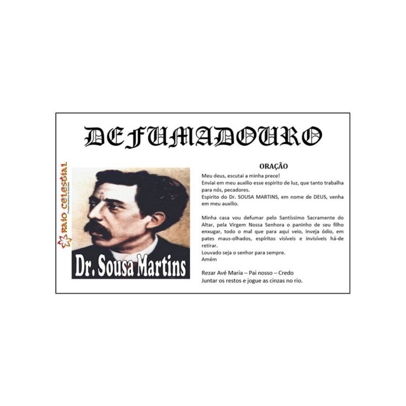 Defumador Ervas Dr Sousa Martins