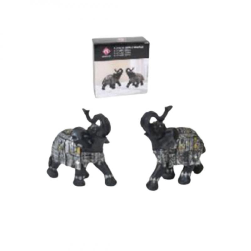 Elefante Dhira 11cm (6 unid)