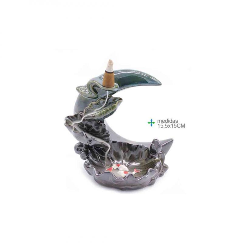 Fonte Fumo Ceramica 15.5x15cm