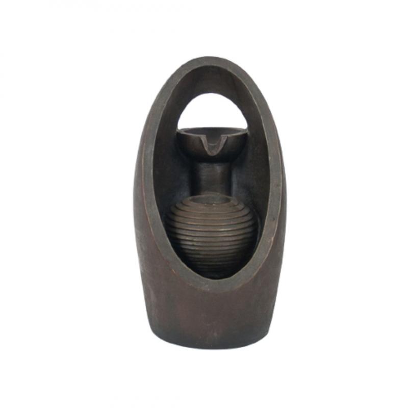 Fonte Chao c-led 41cm resina