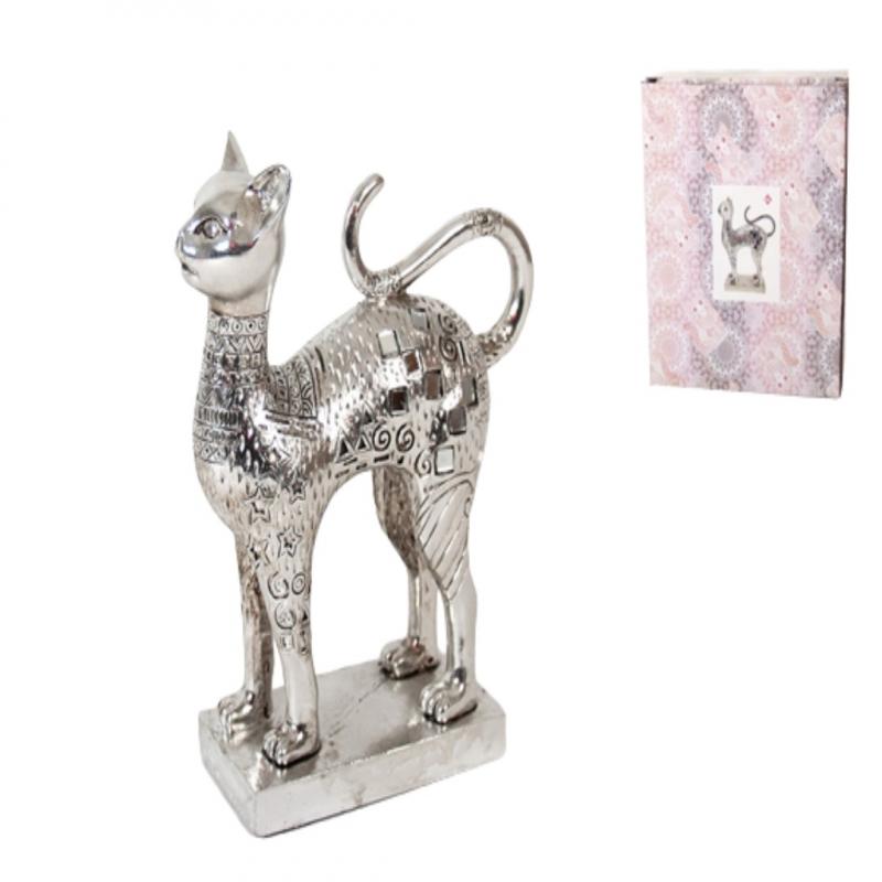 Gato Prateado 25cm
