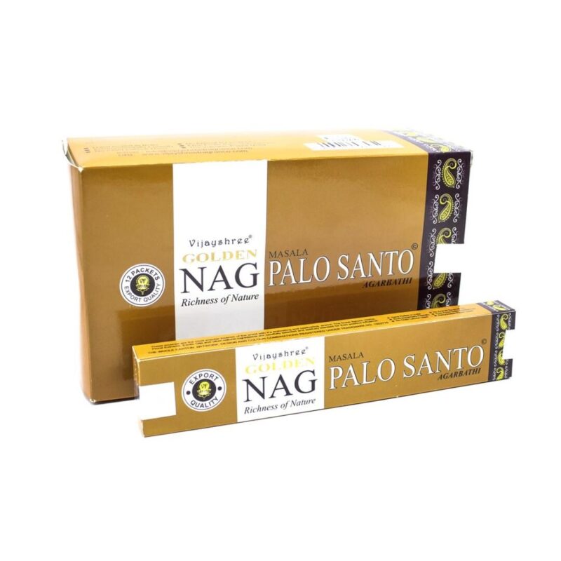 Incenso Golden Nag Pau Santo 15gr (12unid)
