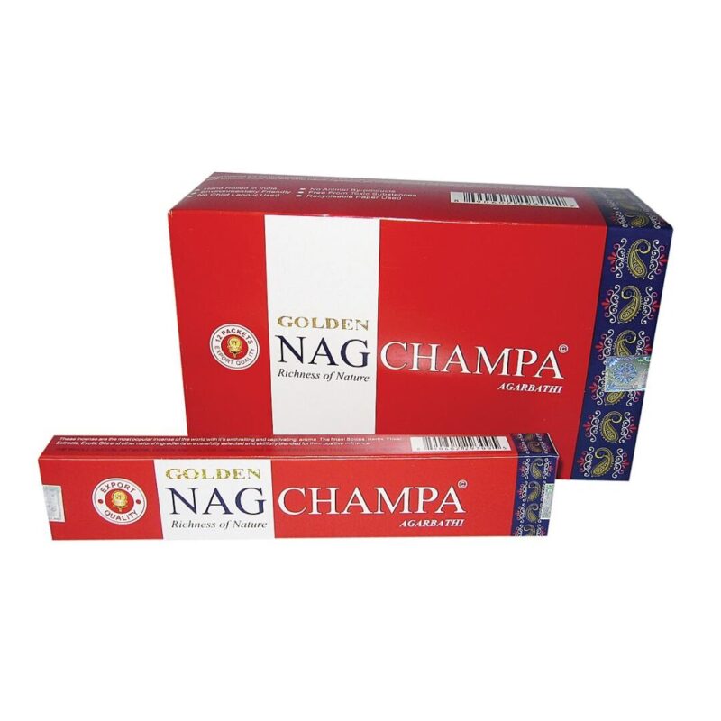 Incenso Golden Nag Champa 15gr (12unid)