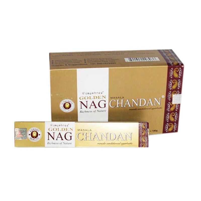 Incenso Golden Nag Chandan 15gr (12unid)