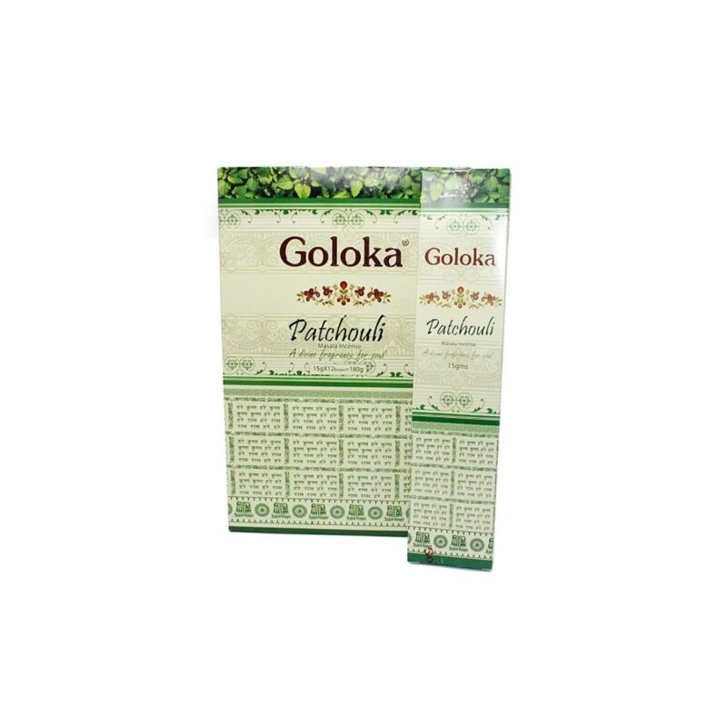 Incenso Goloka Patchouli 15gr (12unid)
