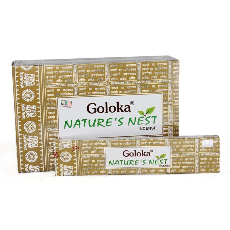Incenso Goloka Natures Nest 15gr (12unid)