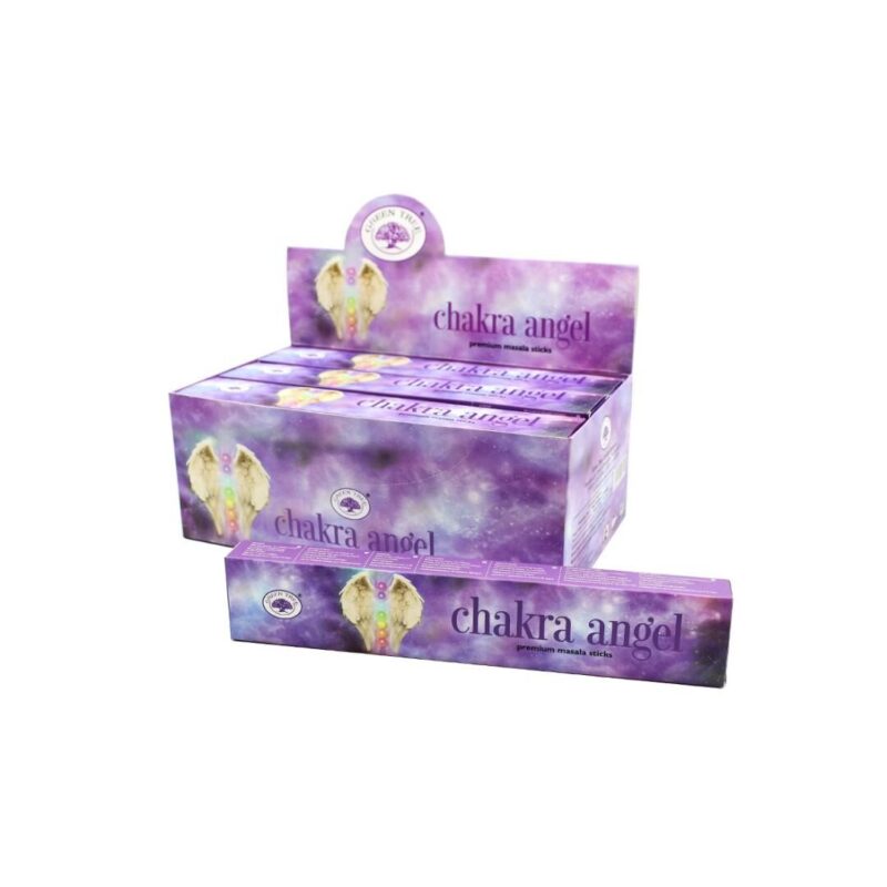 Incenso Green Tree Chakra Angel 15gr (12unid)
