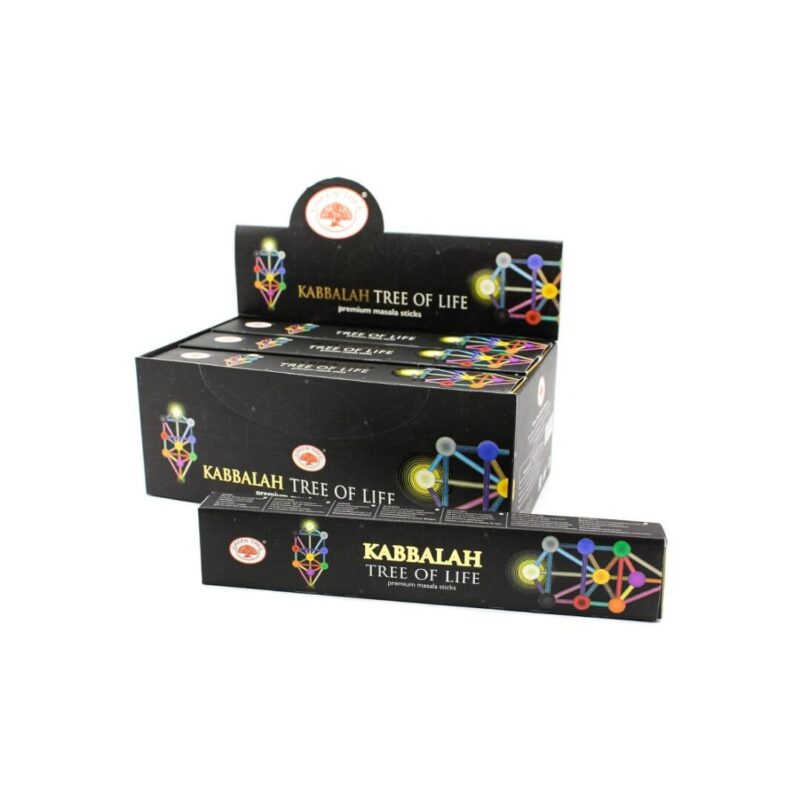 Incenso Green Tree Kabbalah Tree of Life 15gr (12unid)