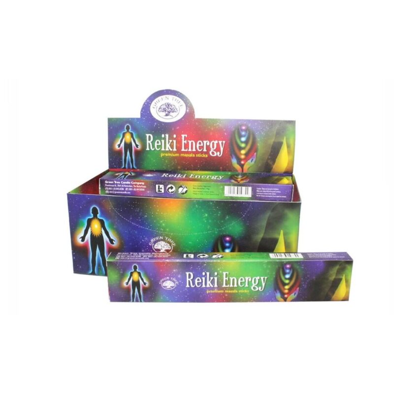 Incenso Green Tree Reiki Energia 15gr (12unid)