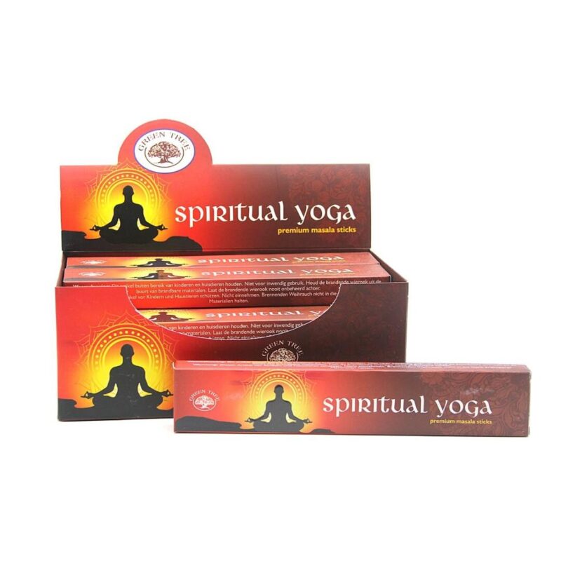 Incenso Green Tree Yoga Espiritual 15gr (12unid)