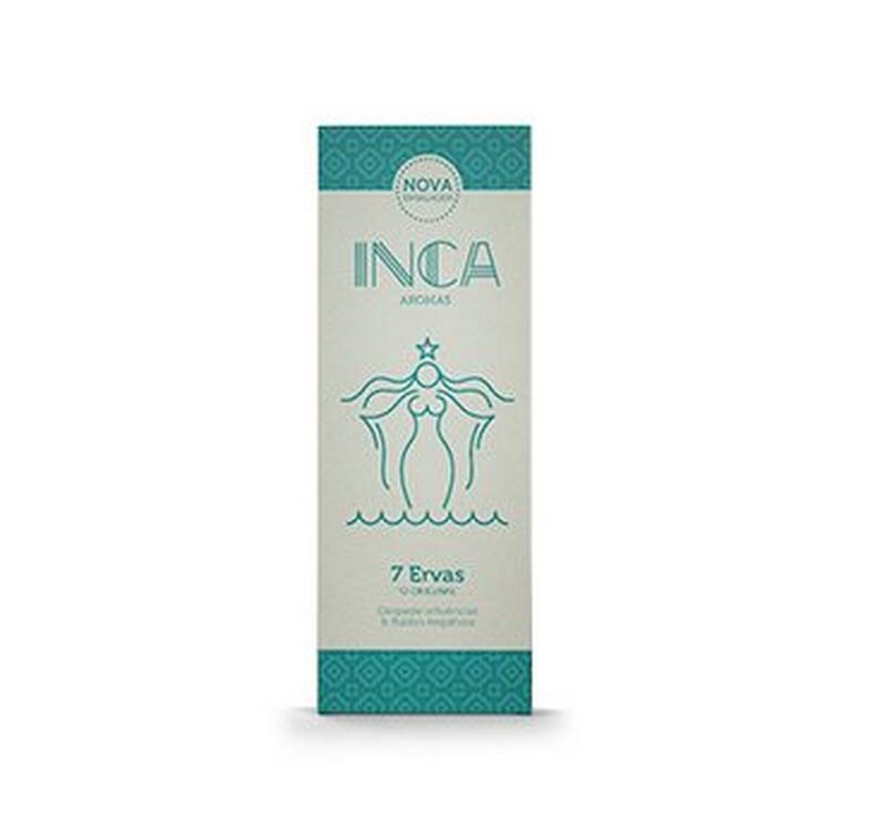 Incenso Inca 7 Ervas (cx 24)
