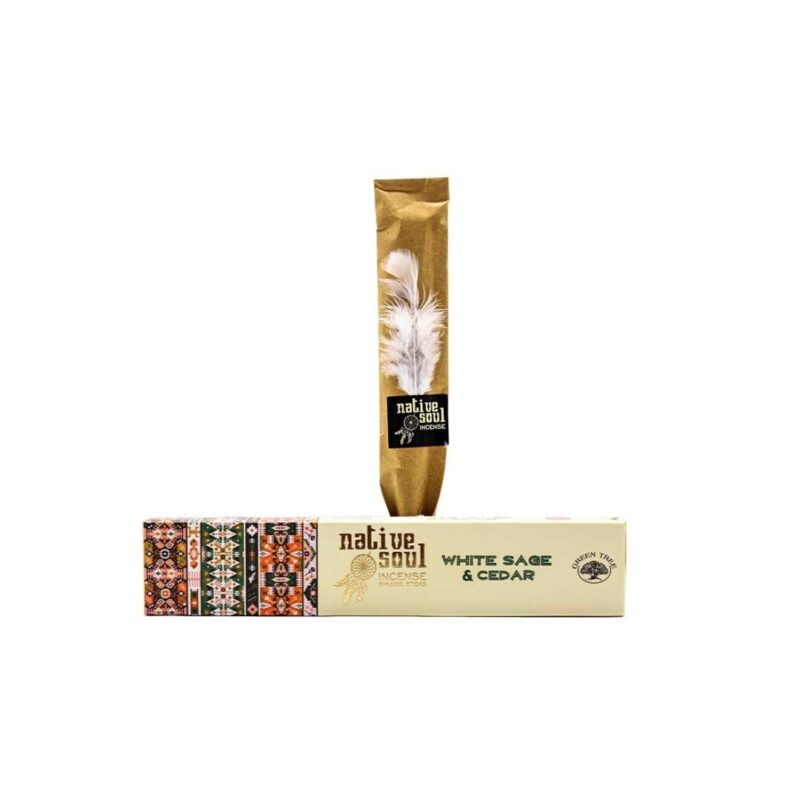 Inc. Nat Soul White Sage-Cedar 15gr - 12 unid