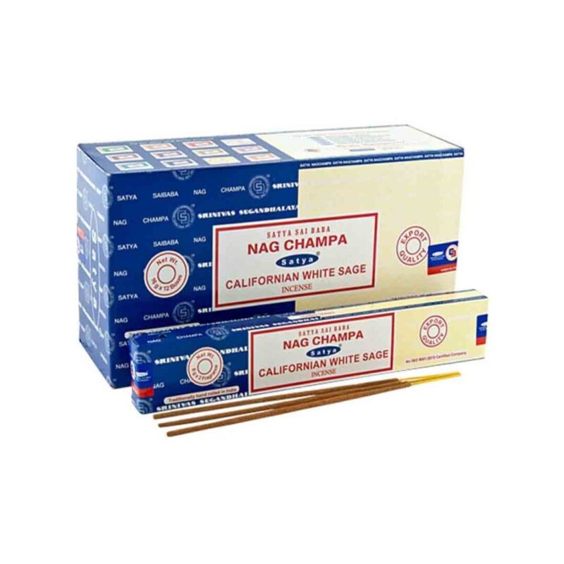 Inc. Nag Champa-Cal. White Sage 16gr - 12 unid