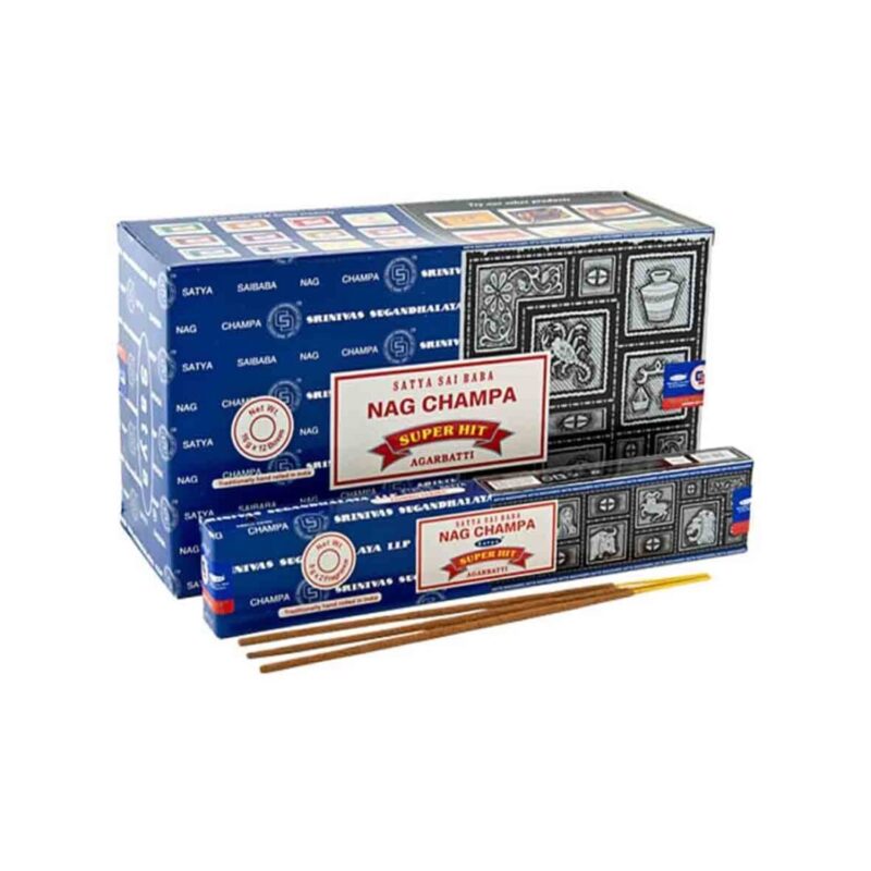 Inc. Nag Champa-Super Hit 16gr - 12 unid