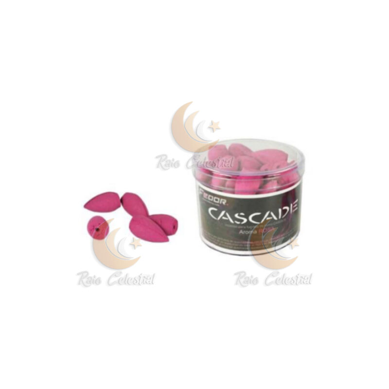 Incenso Rosa em cone - 80gr