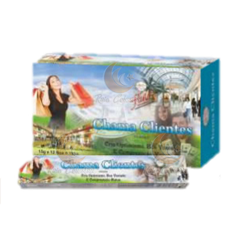 Incenso Flute Chama Clientes - 12 und