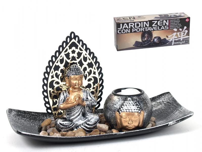 JZ Com Porta Velas 26cm - 1 Unid