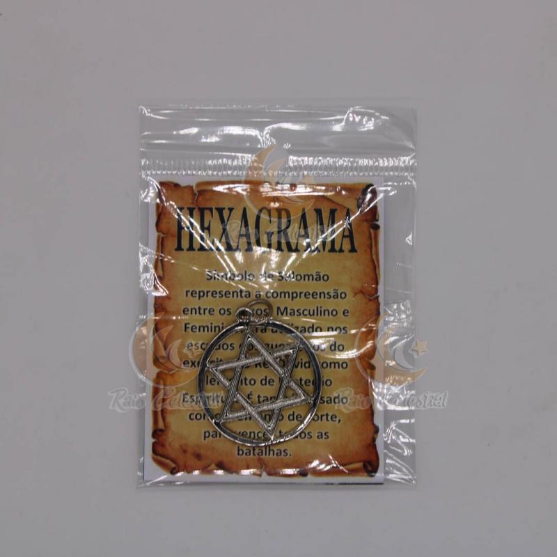 Hexagrama 3cm