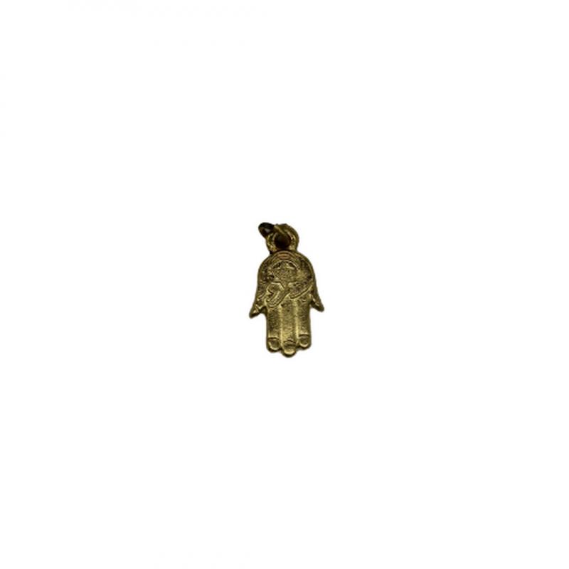 Mao de Fatima Dourada 2cm