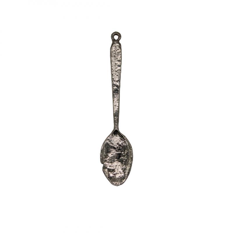 Colher Prateada 6cm