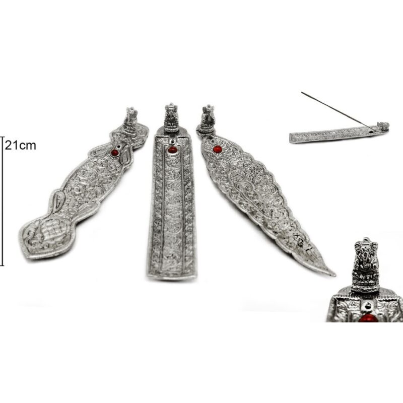 P.Inc. Ganesha Metal Prata 21cm