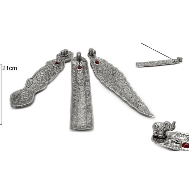 P.Inc.Elefante Metal Prata 21cm