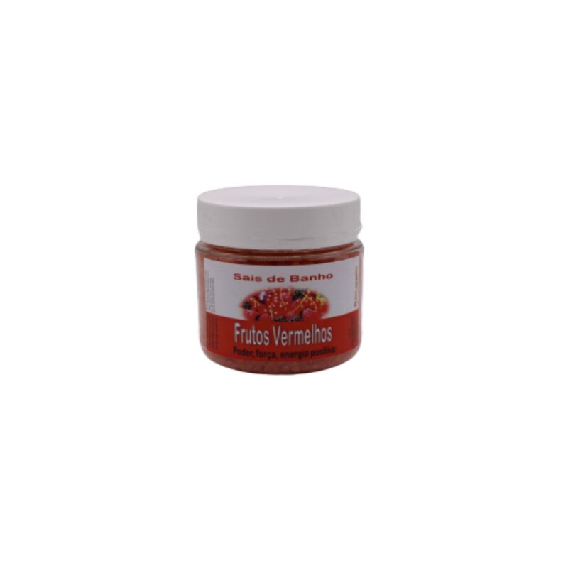 Sais de Banho Aromatico Frutos Vermelhos 200gr