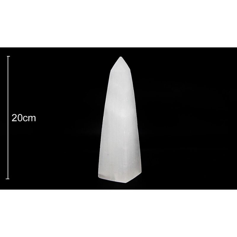 Obelisco Selenite 20cm