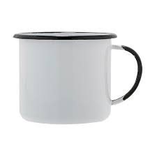 Caneca Agate (fio preto) 7cm