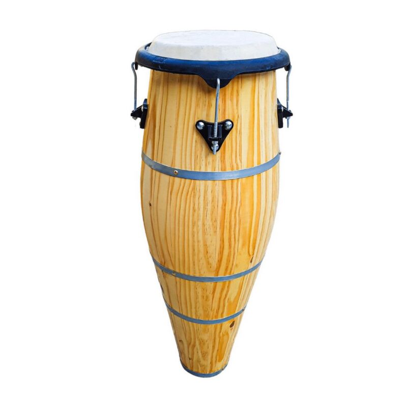 Atabaque claro tradicional 110cm