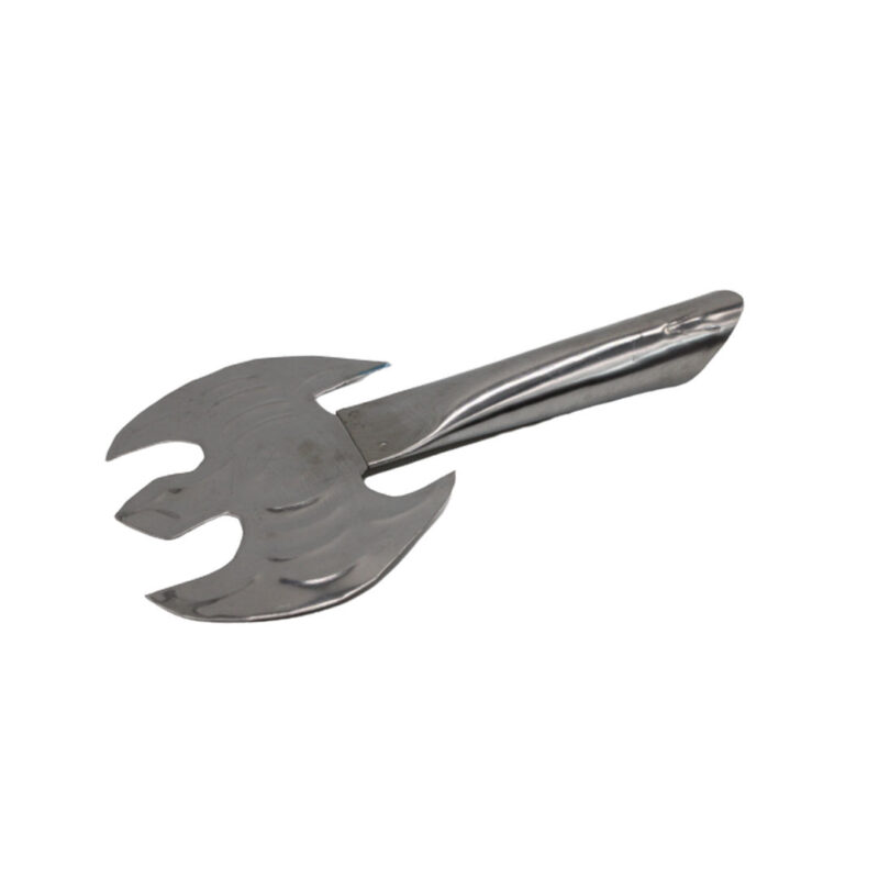 Machado Prateado Xango 12cm