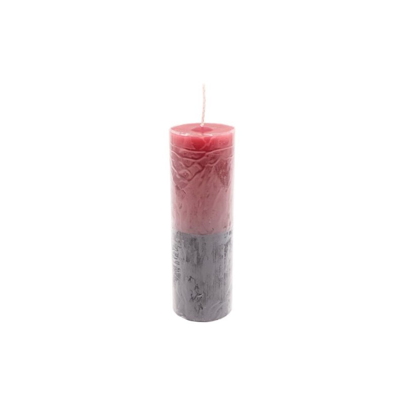 VELA 7 DIAS VERMELHO-PRETO